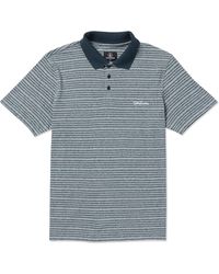 Volcom - Wowzer Modern Fit Cotton Polo Shirt - Lyst