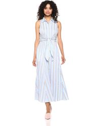 tommy hilfiger striped maxi dress