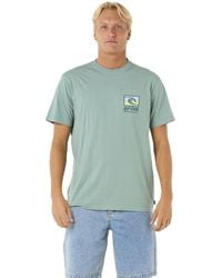 Rip Curl - Relaxed Fit Logo Crew T-shirt - Lyst