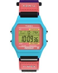 Timex - Digital Quarz Uhr mit Nylon Armband TW2W724009J - Lyst
