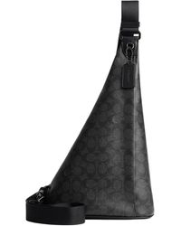 COACH - Triangle Sling Bag - Lyst