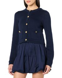 The Drop - 's Bloom Gold Button Nautical Cardigan - Lyst