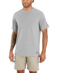 Carhartt - Big & Tall Lwd Relaxed Fit Short-sleeve T-shirt - Lyst