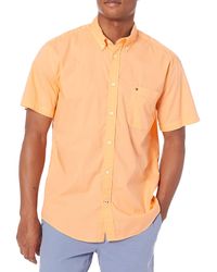 Tommy Hilfiger - Mens Short Sleeve In Classic Fit Button Down Shirt - Lyst