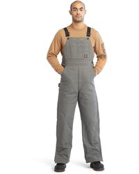 Timberland - Gritman Original Fit Insulated Bib Overalls Clothing, Cotton/Nylon - Lyst