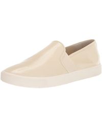 Vince - S Blair Slip On Sneaker Moonlight Crinkle Patent Leather 8.5 M - Lyst