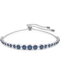 Swarovski - Pulsera emily, tallas redondas combinadas - Lyst
