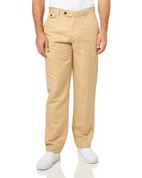 Brooks Brothers - Cbt Ml Linen Cotton Pant Plain Regular - Lyst