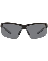 Native Eyewear Hardtop Ultra Xp Polarized Rectangular Sunglasses - Black
