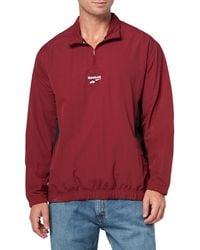 Reebok - Identity Cross Check Woven Top - Lyst