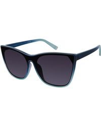 Laundry by Shelli Segal - Ls286 Shield Cat Eye Sunglasses With 100% Uv Protection. Stylish Gifts For Her - Lyst