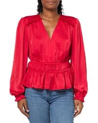 Tommy Hilfiger - Langärmeliges Popover-Shirt mit halbem Reißverschluss für - Lyst