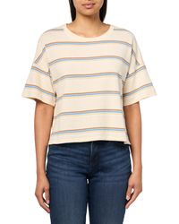 Lucky Brand - Short Sleeve Stripe Tee - Lyst