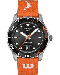 Tissot - S Seastar Wilson Wnba 316l Stainless Steel Case Automatic Watch - Lyst