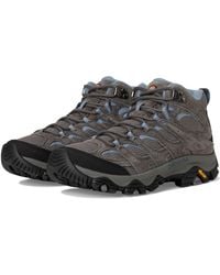 Merrell - Moab 3 Mid Wp (Aluminum) Shoes - Lyst
