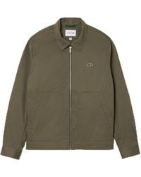Lacoste - Plain Short Jacket W/collar - Lyst