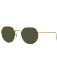 Ray-Ban - Rb3565 Jack Round Sunglasses - Lyst