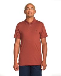 Volcom - Middler Classic Fit Short Sleeve Shirt-casual Golf Polo Lightweight & Breathable - Lyst