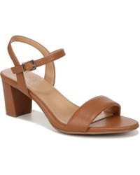 Naturalizer - S Bristol Heeled Sandal English Tea 9.5 M - Lyst