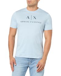 Emporio Armani - A | X Armani Exchange Slim Fit Cotton Jersey Classic Logo Tee - Lyst
