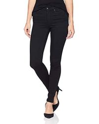 Jessica Simpson Curvy High Rise Skinny Jeans - Black
