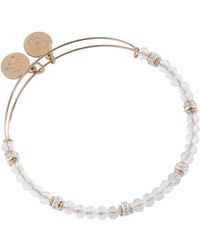 ALEX AND ANI - Aa821724tt:crystal And Rondelle Beaded Ewb - Lyst