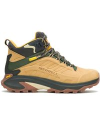 Merrell - Moab Speed 2 Leather Mid Waterproof Hiking Shoe - Lyst