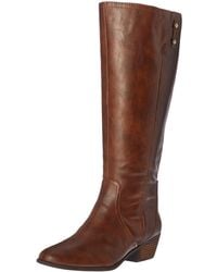 Dr. Scholls - Shoes Womens Brilliance Wide Calf Riding Boot - Lyst