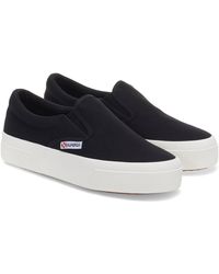 Superga - 2740 Platform Slip On Sneaker - Lyst
