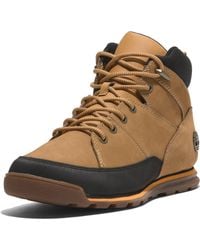Timberland - Euro Rock Mid Lace Boot - Lyst