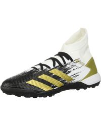 adidas PREDATOR 20.3 Artificial Turf Soccer Shoes | Black-Red | Men's –  stripe 3 adidas
