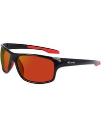 Columbia - Shiny Black & Red/orange Revo With Orange Revo - Lyst