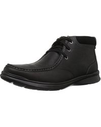 clarks men's cotrell top leather chukka boots