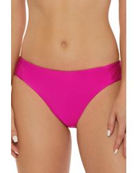 Trina Turk - Standard Monaco Shirred Hipster Bikini Bottom - Lyst
