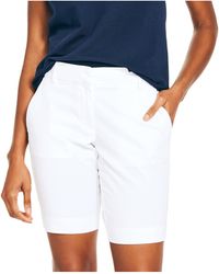 Nautica - Mid Rise Classic Fit Stretch Twill Short - Lyst