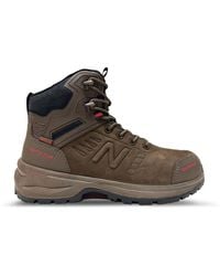New Balance - Calibre Composite Toe Work Boots For Men - Eh, Pr, Non-slip Leather Safety Shoes For Industrial & Construction, - Lyst