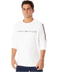 Tommy Hilfiger - Adaptive Long Sleeve T Shirt With Velcro Brand Closure At Shoulders - Lyst