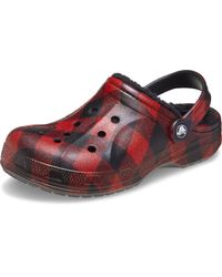 Crocs™ - Adult Ralen Lined Clogs | Fuzzy Slippers - Lyst