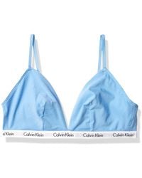 calvin klein carousel triangle bralette