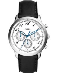Fossil - Neutra Arabic Chronograph Stainless Steel Watch - Lyst