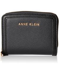 Anne Klein - Ak Small Curved Wallet - Lyst