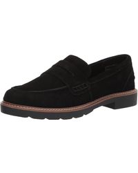 anne klein black loafer