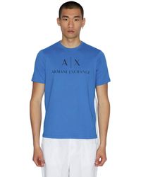 Emporio Armani - A | X Armani Exchange Slim Fit Cotton Jersey Classic Logo Tee - Lyst