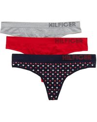 Tommy Hilfiger - Womens Seamless Underwear Panty Thong Panties - Lyst