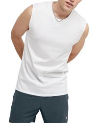 Champion - Classic Cotton Muscle Tee - Lyst