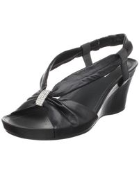 Geox - 's Donna Roxy 23 Slingback Sandal,black,38 Eu/8 M Us - Lyst