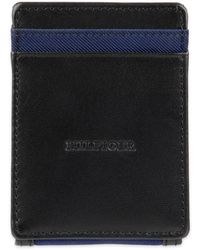 Tommy Hilfiger - Tie Fabric Magnetic Front Pocket Wallet - Lyst