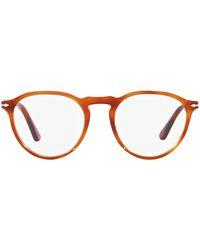Persol - Po3286v Round Prescription Eyewear Frames - Lyst