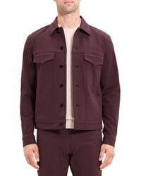 Theory - River Jacket In Neoteric Twill - Lyst
