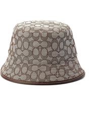 COACH - S Signature Jacquard Bucket Hat - Lyst